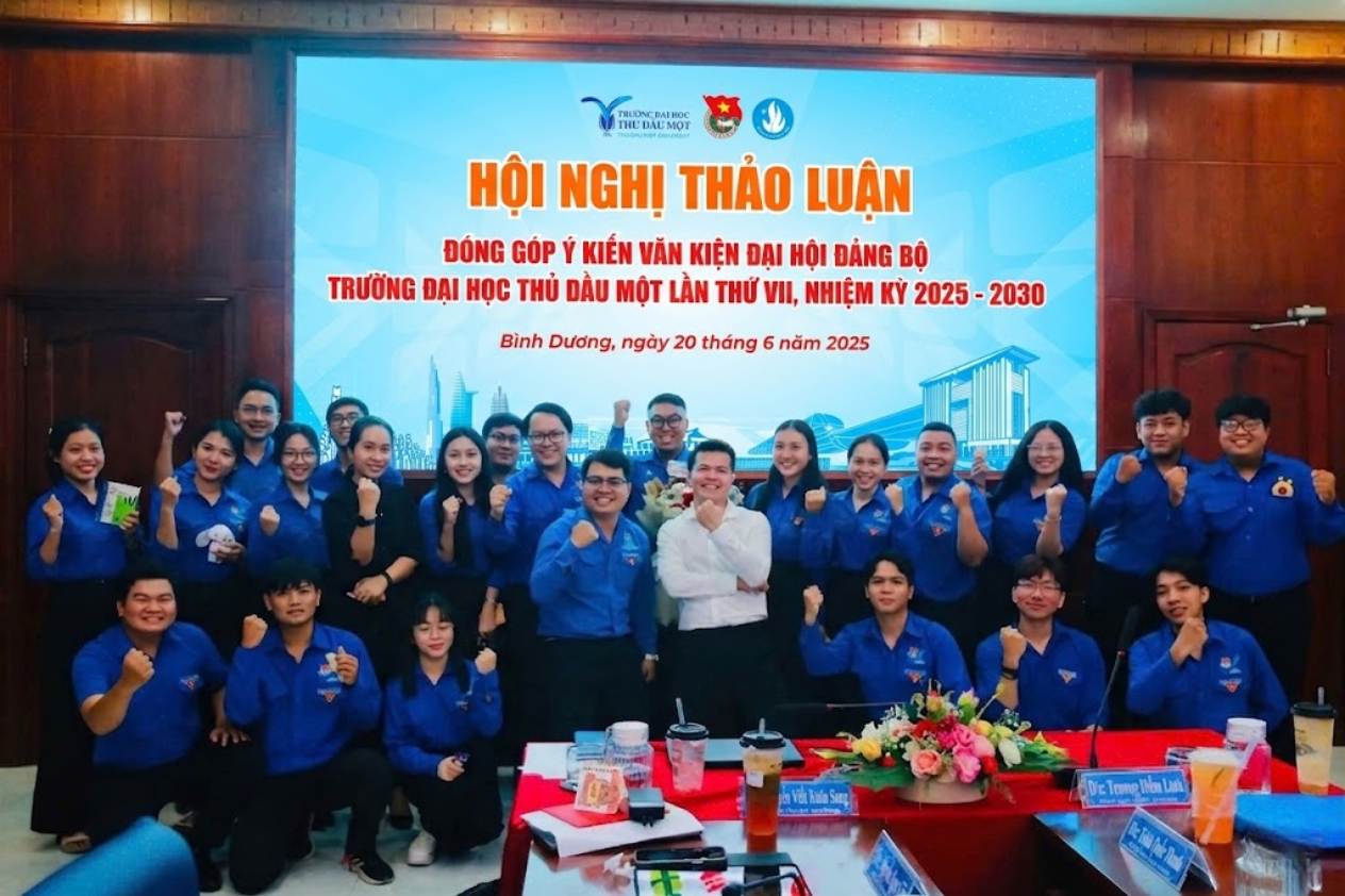 HỘI NGHỊ THẢO LUẬN, ĐÓNG GÓP Ý KIẾN VĂN KIỆN ĐẠI HỘI ĐẢNG BỘ TRƯỜNG ĐẠI HỌC THỦ DẦU MỘT LẦN THỨ VII, NHIỆM KỲ 2025 – 2030